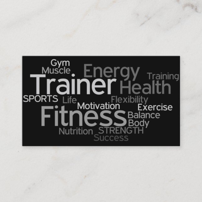 Tarjeta de visita personal del instructor (Anverso)