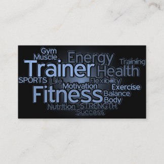 Tarjeta de visita personal del instructor
