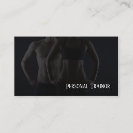 Tarjeta de visita personal del instructor