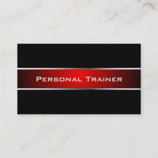 Tarjeta de visita personal del instructor