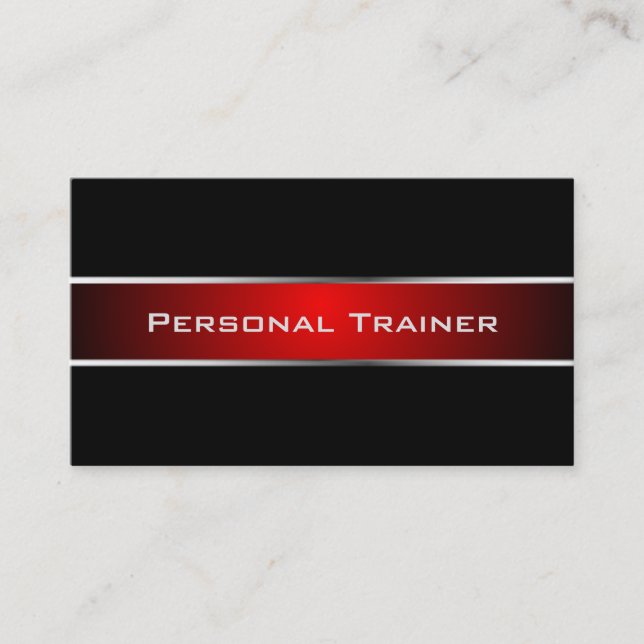 Tarjeta de visita personal del instructor (Anverso)