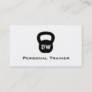 Tarjeta de visita personal del instructor de