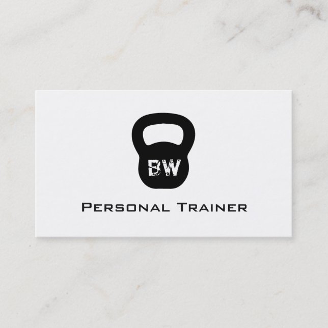 Tarjeta de visita personal del instructor de (Anverso)