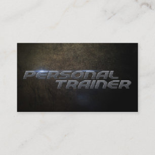 Tarjeta De Visita Personal Trainer Business card
