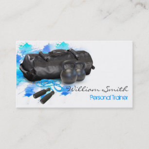 Tarjeta De Visita Personal Trainer Business card