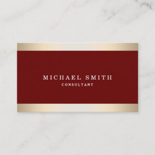Tarjeta De Visita Personaliza el estilo moderno con rayas de oro
