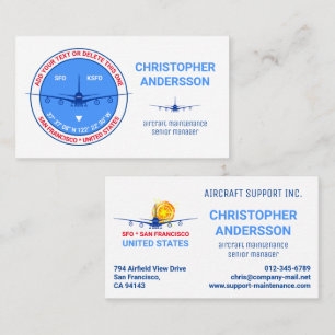 Tarjeta De Visita Personalizable completo de Guay Profesional de Avi