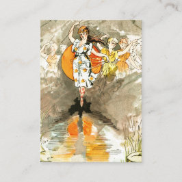 Tarjeta De Visita Personalizable Cosmic Magic Siete Hermanas