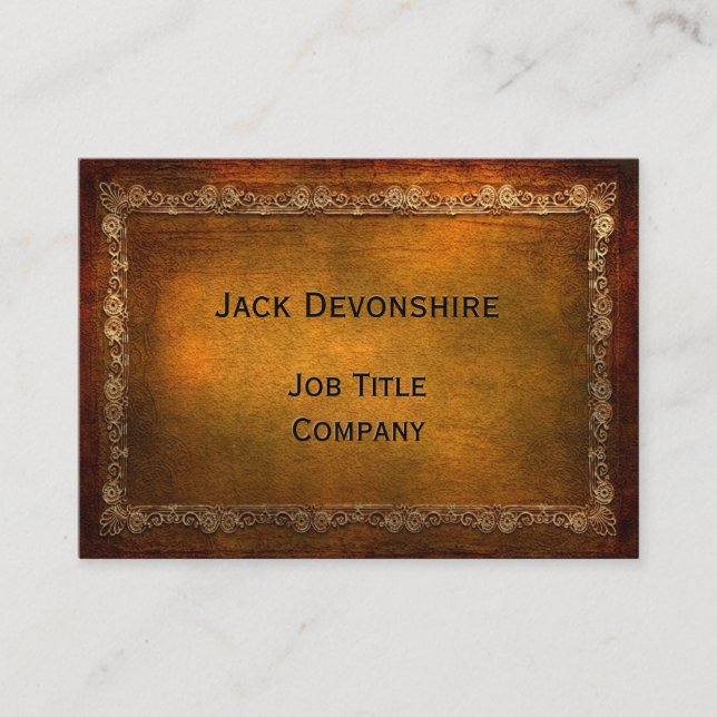 Tarjeta De Visita Personalizable de Braxton II (Anverso)