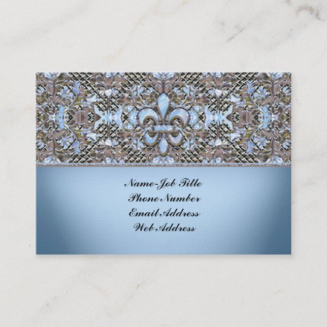 Tarjeta De Visita Personalizable de la baronía de Iverk (Anverso)