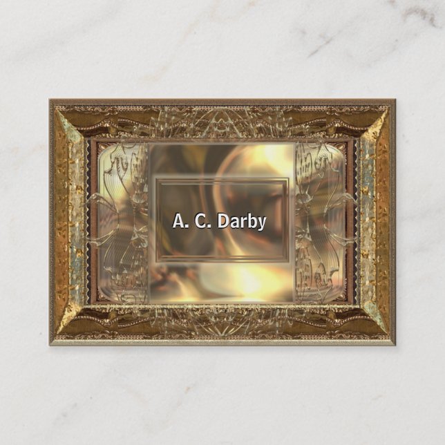 Tarjeta De Visita Personalizable de Marquea (Anverso)