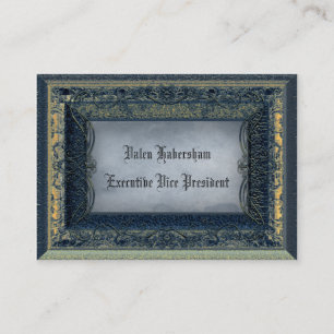 Tarjeta De Visita Personalizable del Victorian del jaspe de McMyles