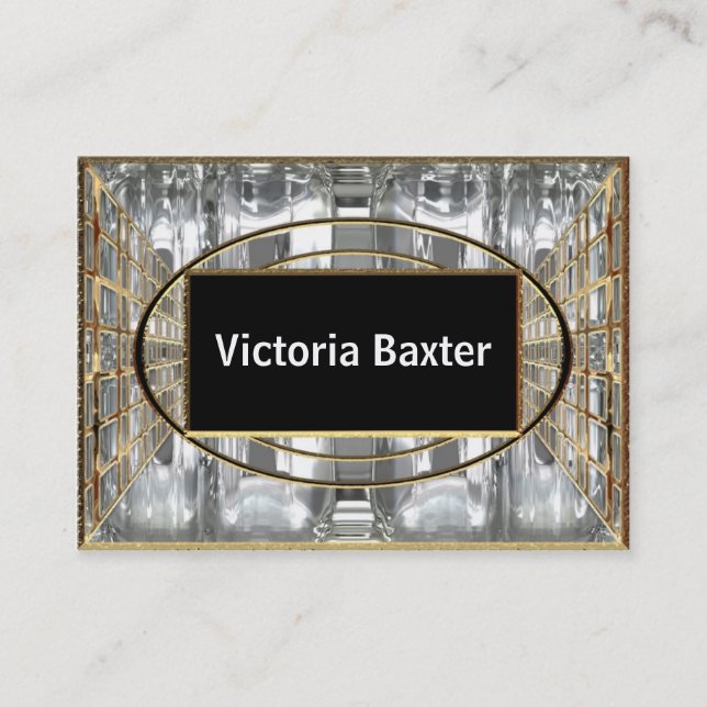 Tarjeta De Visita Personalizable Glace de Marquea (Anverso)