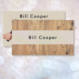 Tarjeta De Visita Personalizable Handyman Contractor de reparación d
