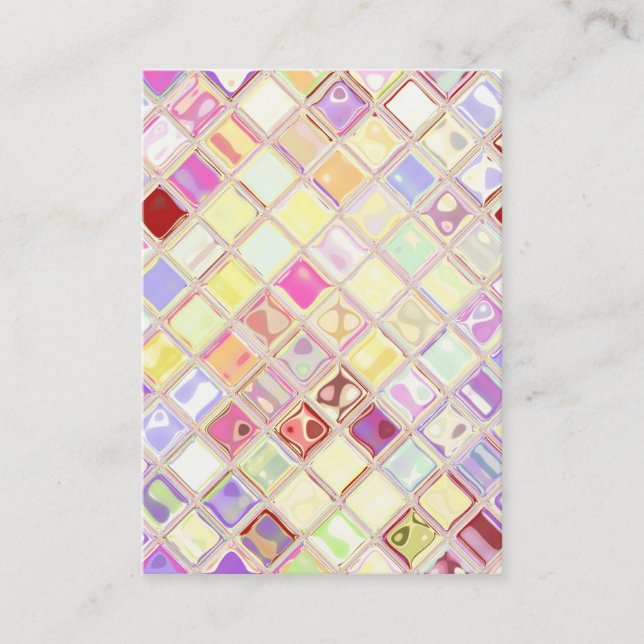 Tarjeta De Visita Personalizable indestructible del ~ de las (Anverso)