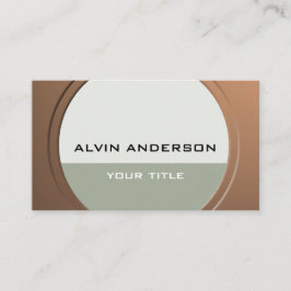 Tarjeta De Visita Personalizable metálico brillante cualquier texto 