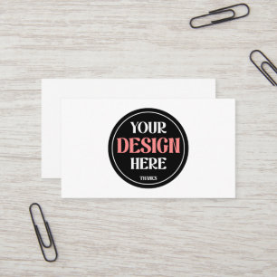 Tarjeta De Visita Personalizable, moderno, elegante y atemporal