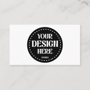 Tarjeta De Visita Personalizable, moderno, elegante y atemporal