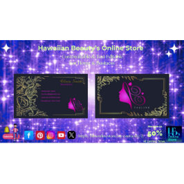 Tarjeta De Visita Personalizable Oro Elegante Plantilla 12