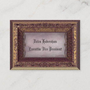Tarjeta De Visita Personalizable victoriano de McMyles