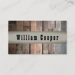Tarjeta De Visita Personalización de Construcción y Construcción de