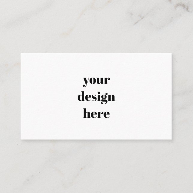 Tarjeta De Visita Personalización o Personalizar (Anverso)