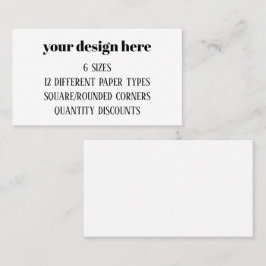 Tarjeta De Visita Personalización o Personalizar