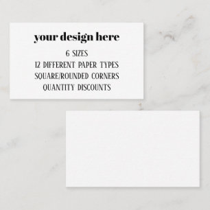 Tarjeta De Visita Personalización o Personalizar