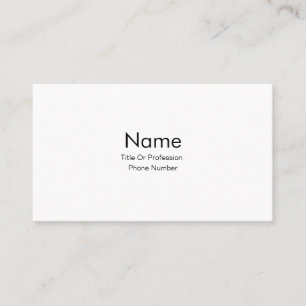 Tarjeta de visita personalizada