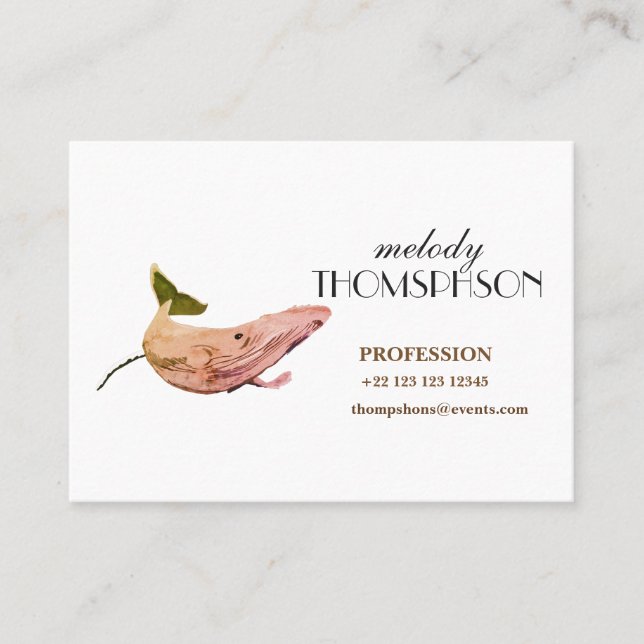 Tarjeta De Visita Personalizado (Anverso)