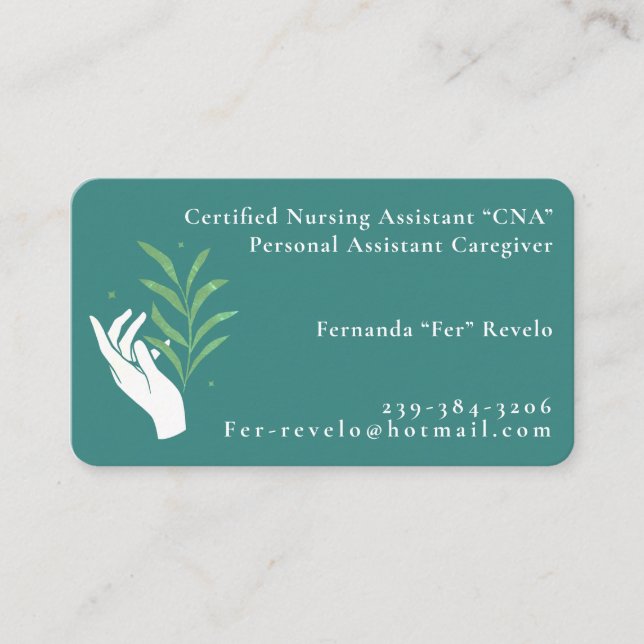 Tarjeta De Visita Personalizado 4992 (Anverso)