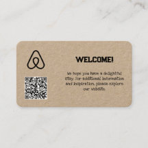 Personalizado Airbnb QR