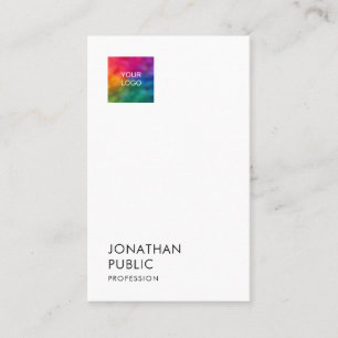 Tarjeta De Visita Personalizado Añadir aquí el logotipo de la empres