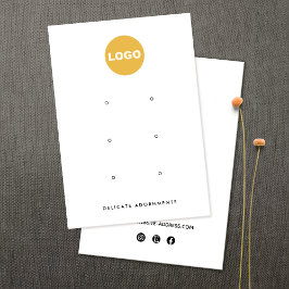 Tarjeta De Visita Personalizado Añadir logotipo 6 roscas de la panta