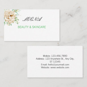 TARJETA DE VISITA PERSONALIZADO BEAUTY