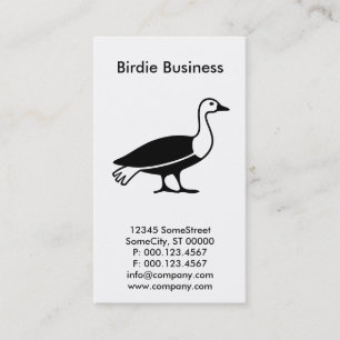 Tarjeta De Visita personalizado birdie