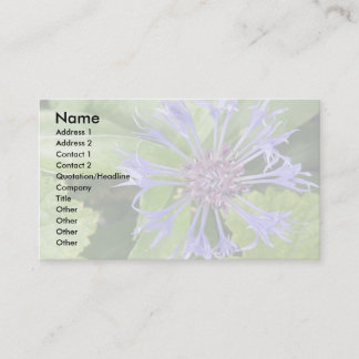 Tarjeta de visita Personalizado Blue Cornflowers