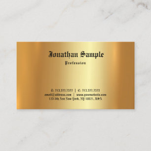 Tarjeta De Visita Personalizado Classic Old Font Elegant Template Go