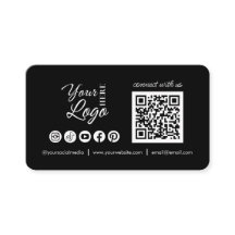 Personalizado Conéctate con nosotros Social Media 