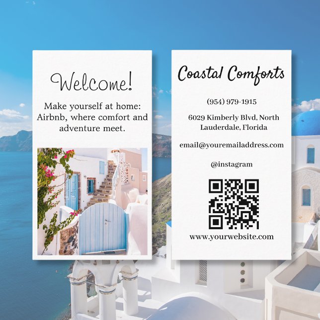 Tarjeta De Visita Personalizado de alquiler de viviendas imagen Códi (Subido por el creador)