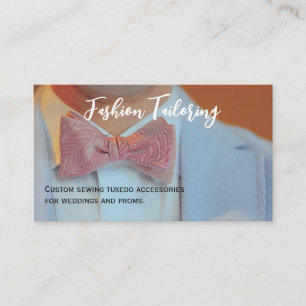 Tarjeta De Visita Personalizado de amarre de Bow