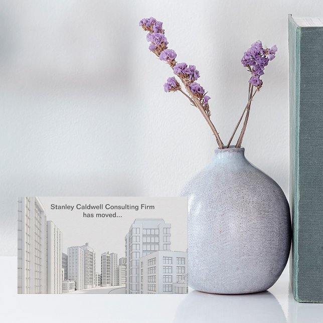 Tarjeta De Visita Personalizado de arquitectura urbana moderna Nueva (Subido por el creador)