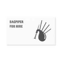 Personalizado de Bagpiping QR
