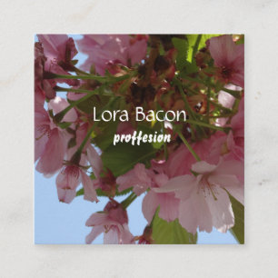 Tarjeta de visita Personalizado de cerezos en flor