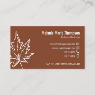 Tarjeta De Visita Personalizado de código QR profesional de Burgundy