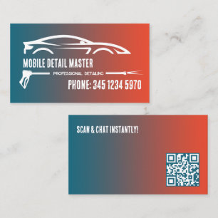 Tarjeta De Visita Personalizado de desactivación de coches haga clic