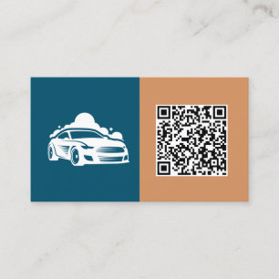 Tarjeta De Visita Personalizado de desactivación de coches QR