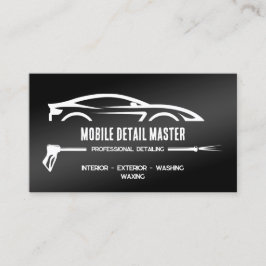 Tarjeta De Visita personalizado de Detención de Coches de 🚿 QR