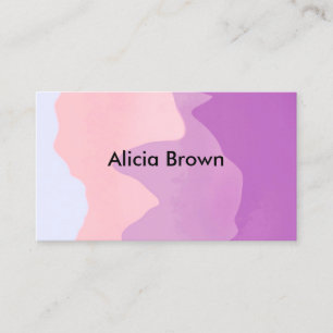 Tarjeta De Visita personalizado de diseño de arte abstracto moderno