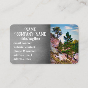 Tarjeta De Visita personalizado de fotografía de la naturaleza de lo
